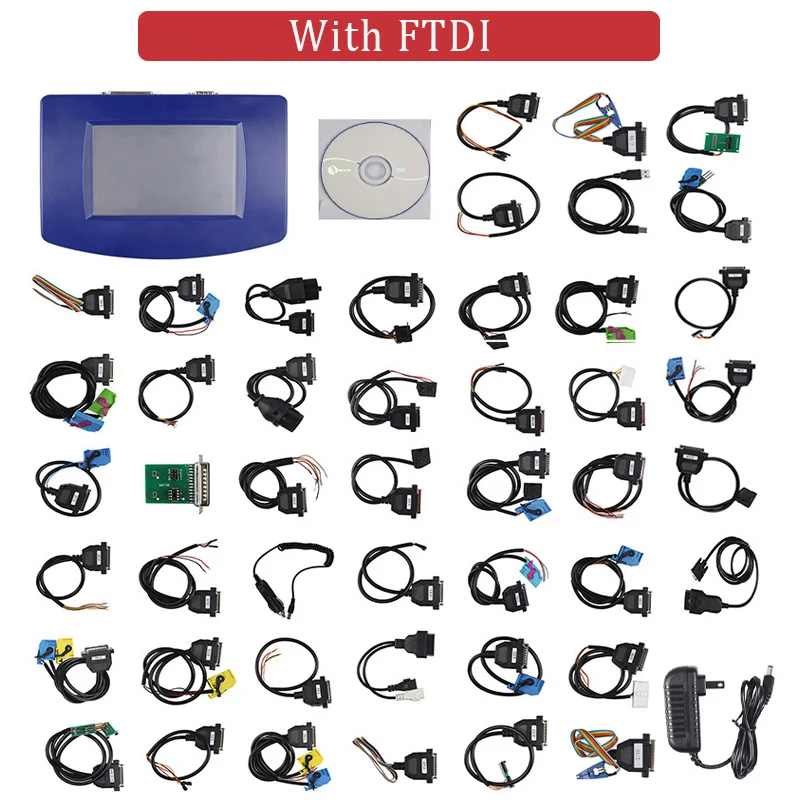Full With FTDI Digiprog 3 OBD Digiprog III с OBD2 кабелем ST01 ST04 Поддержка нескольких языков Digiprog3 V4.94 OBD для Fiat для Chysler - Цвет: Full With FTDI