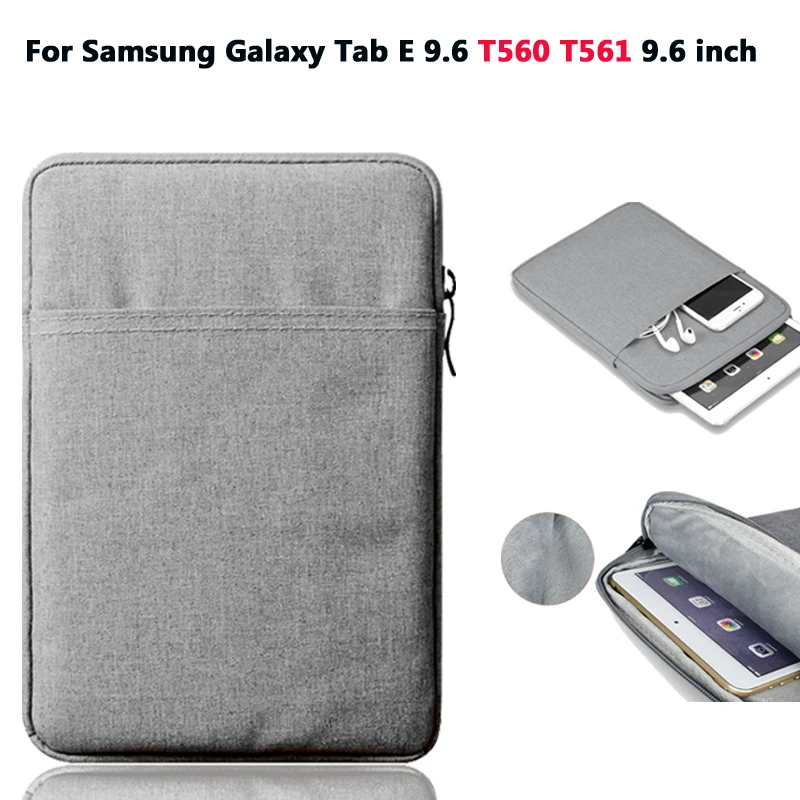 For T550 T551 T555 Screen Protector For Samsung Galaxy Tab E 9.6 SM T560 T561 SM-T560 9.6" Tablet Protective Film Premium bag case cover - Цвет: For T550 T551 T555