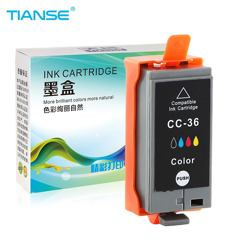 TIANSE 1 комплект совместимый чернильный картридж PGI 35 CLI 36 pgi35 cli36 для Canon PIXMA IP100 IP110