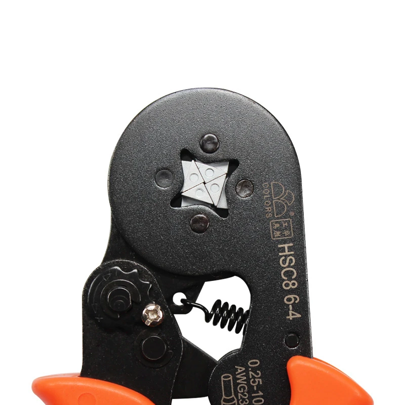 Многофункциональные саморегулирующиеся обжимные плоскогубцы 0 25-6 мм HSC8 6-4 AWG 24 - 10