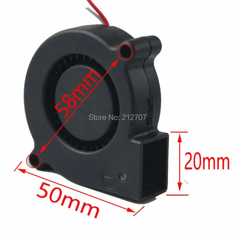 10 шт. Gdstime маленький 5015S 5 в USB 50 мм x 15 турбо бесщеточный DC вентилятор охлаждения|blower