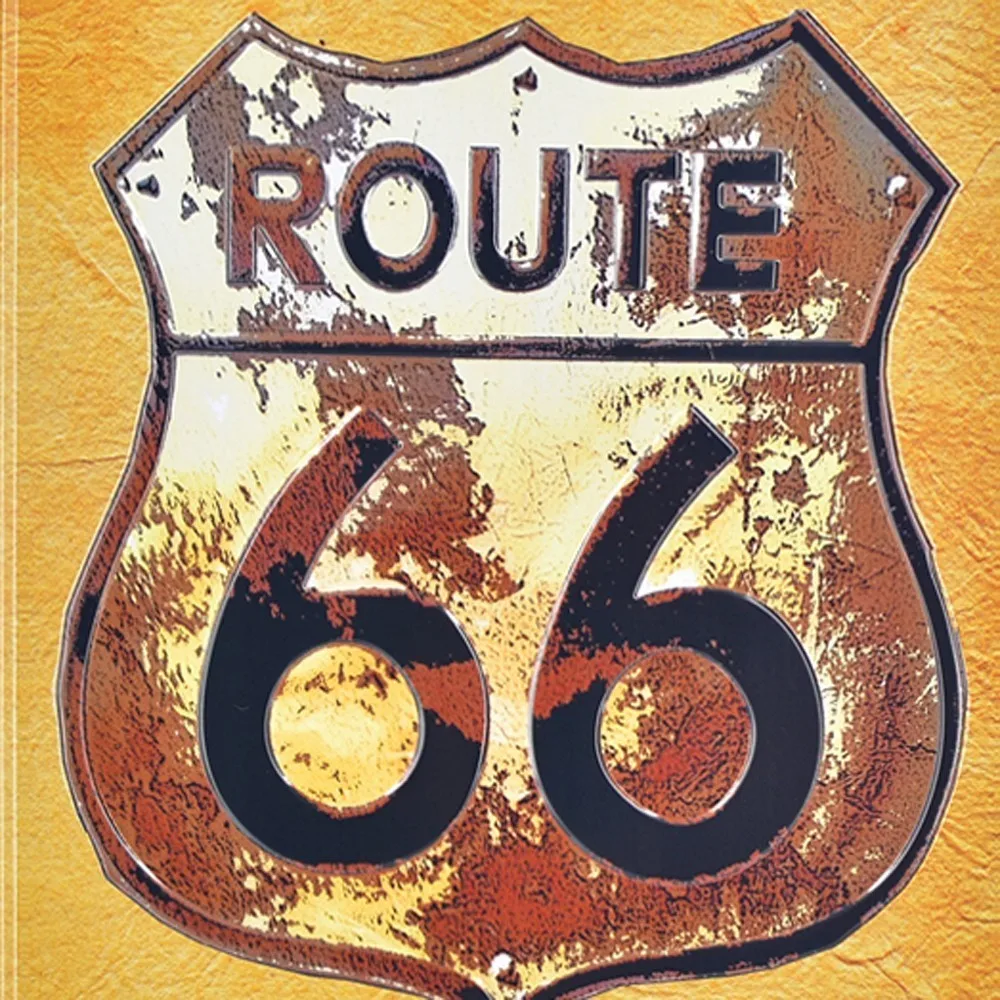 Винтажные оловянные знаки Route 66 настенный стикер домашний декор Дом железные
