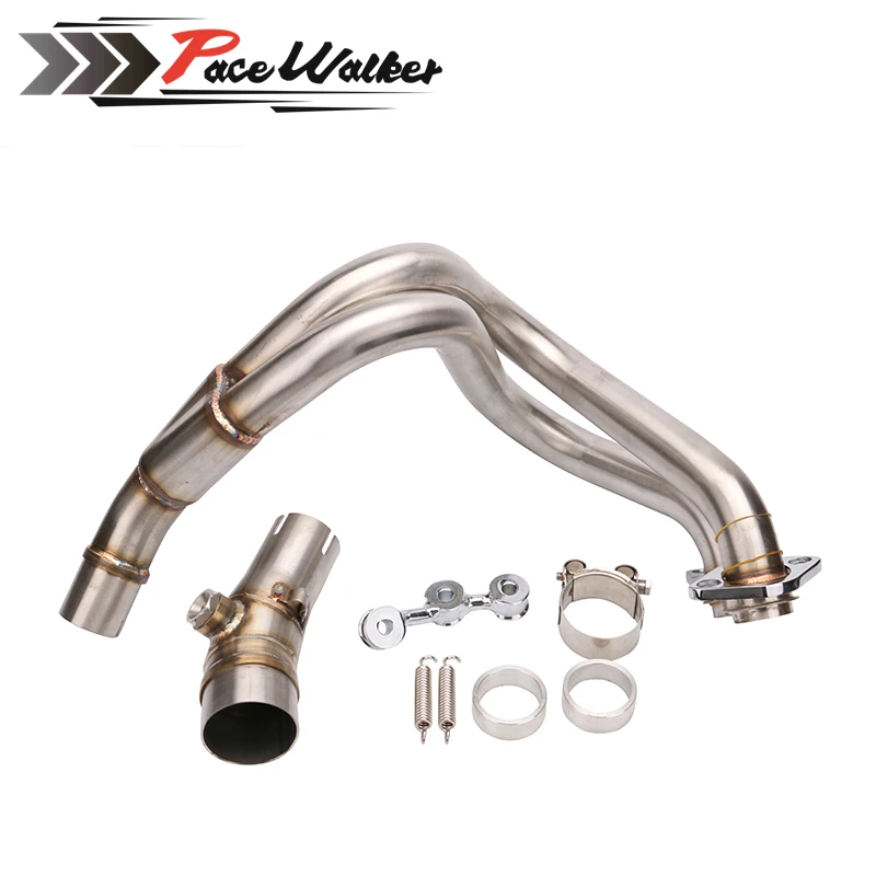 Motorbike Stainless Steel Header Exhaust Mid Pipe for Kawasaki ER 6N 6F ER6F ER6N Ninja 650R 2012 2013 2014 2015 Motorcycle|exhaust mid pipe|mid