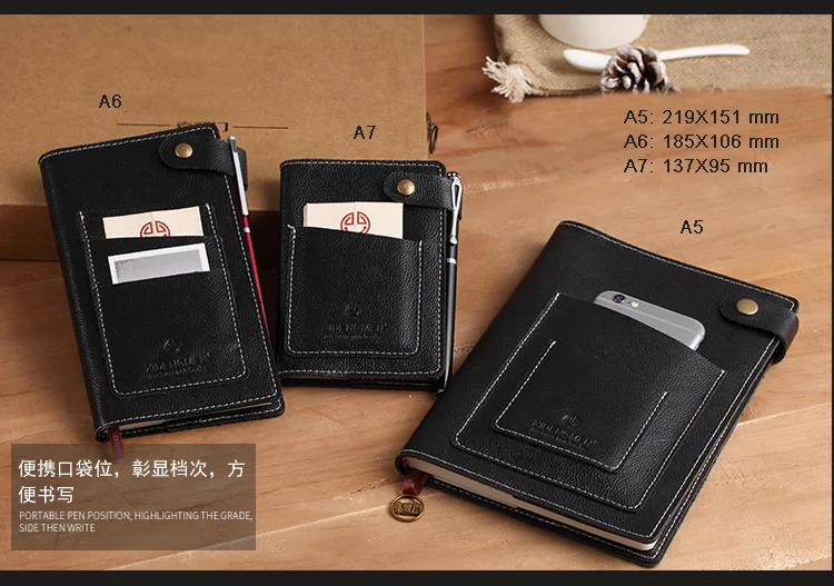 Винтажный мини блокнот из 100% натуральной кожи дорожный журнал планировщик с