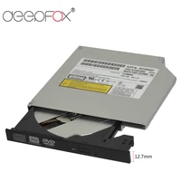 deepfox 12 7mm dvd rom optical drive cddvd rom cd rw player burner slim portable reader recorder for laptop with panel