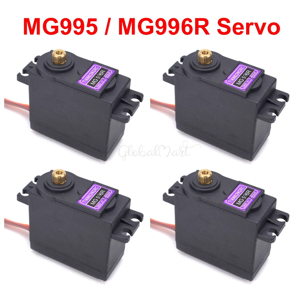 MG995 MG 995/MG996R MG996 металлическая Шестерня RC сервопривод высокая скорость для гоночных автомобилей грузовиков запчасти для автомобилей RC модель вертолета лодки
