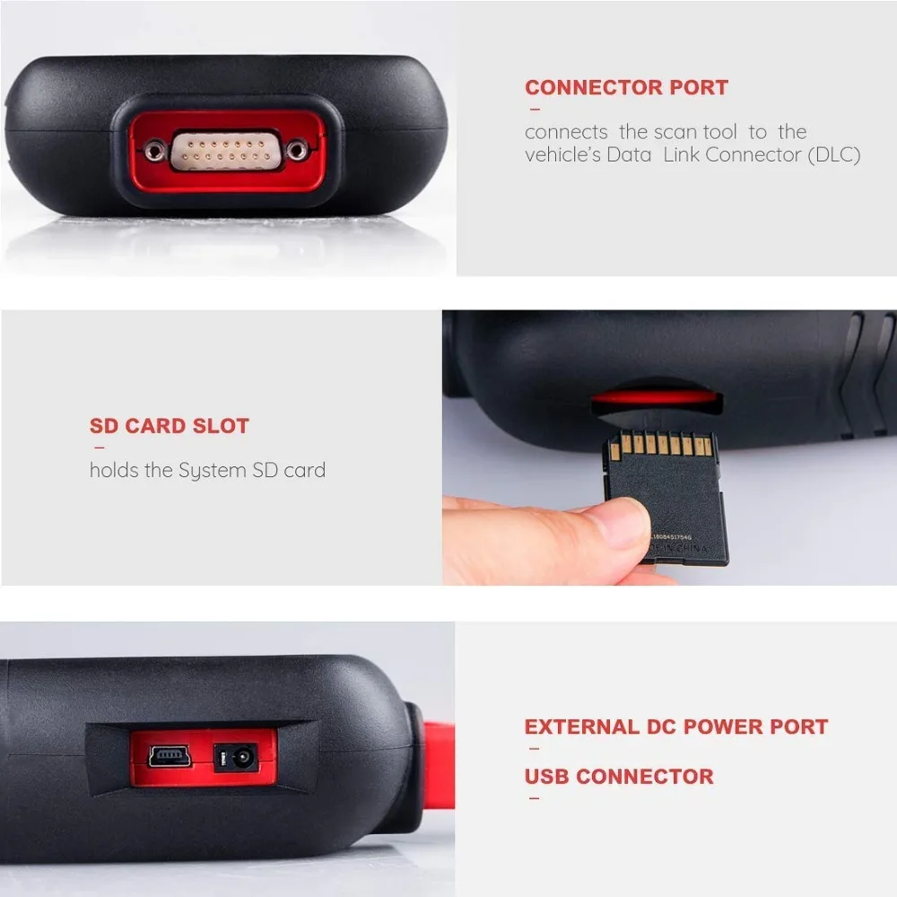 AUTEL Diaglink MD802 OBD2 сканер все системы автомобильный диагностический инструмент