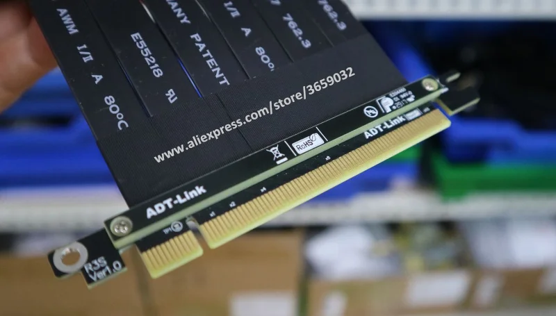 Чехол PCI Express E x16 на PCIE 3 0 16x pci e видеокарта Удлинительный кабель для GTX1080TI firepro w7100