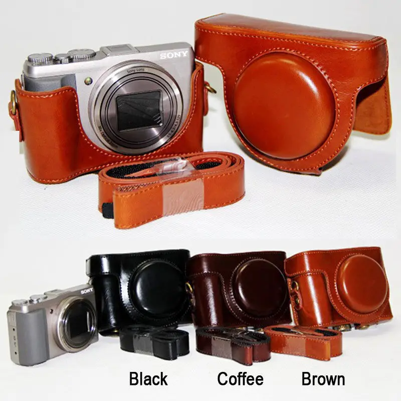 Чехол из искусственной кожи для Фотоаппарата Sony DSC HX60 HX50V HX30|Сумки