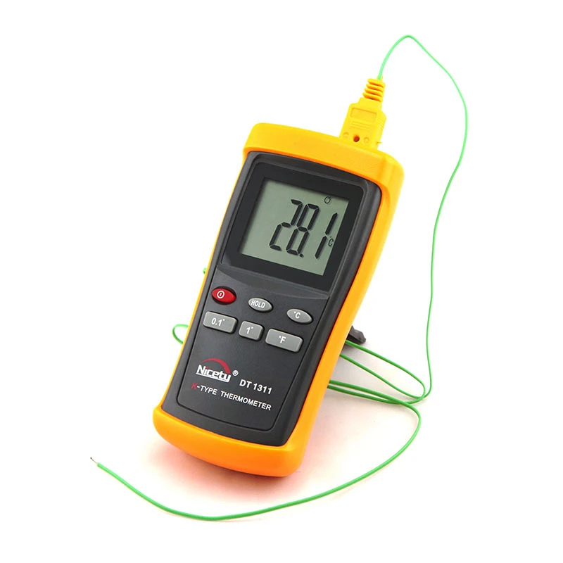 

Nicety -200~1370C K-Type Pyrometer Industrial Thermocouple Thermometer With One Sensor Probe LCD Handheld Temperature Meter