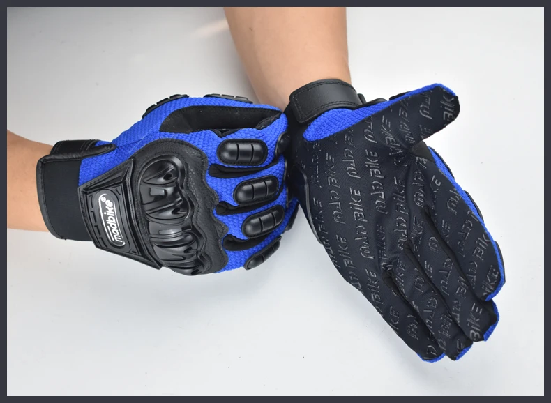 Madbike moto rcycles moto перчатки мужские guantes moto rcycle racing luva couro moto cicleta moto r bike moto cross перчатки красный синий черный