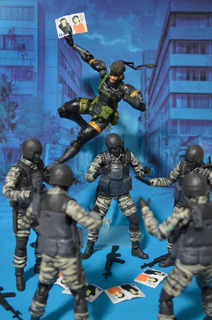 Новинка Figma 298 металлическая Шестерня Solid 2 Sons of Liberty солдатская фигурка