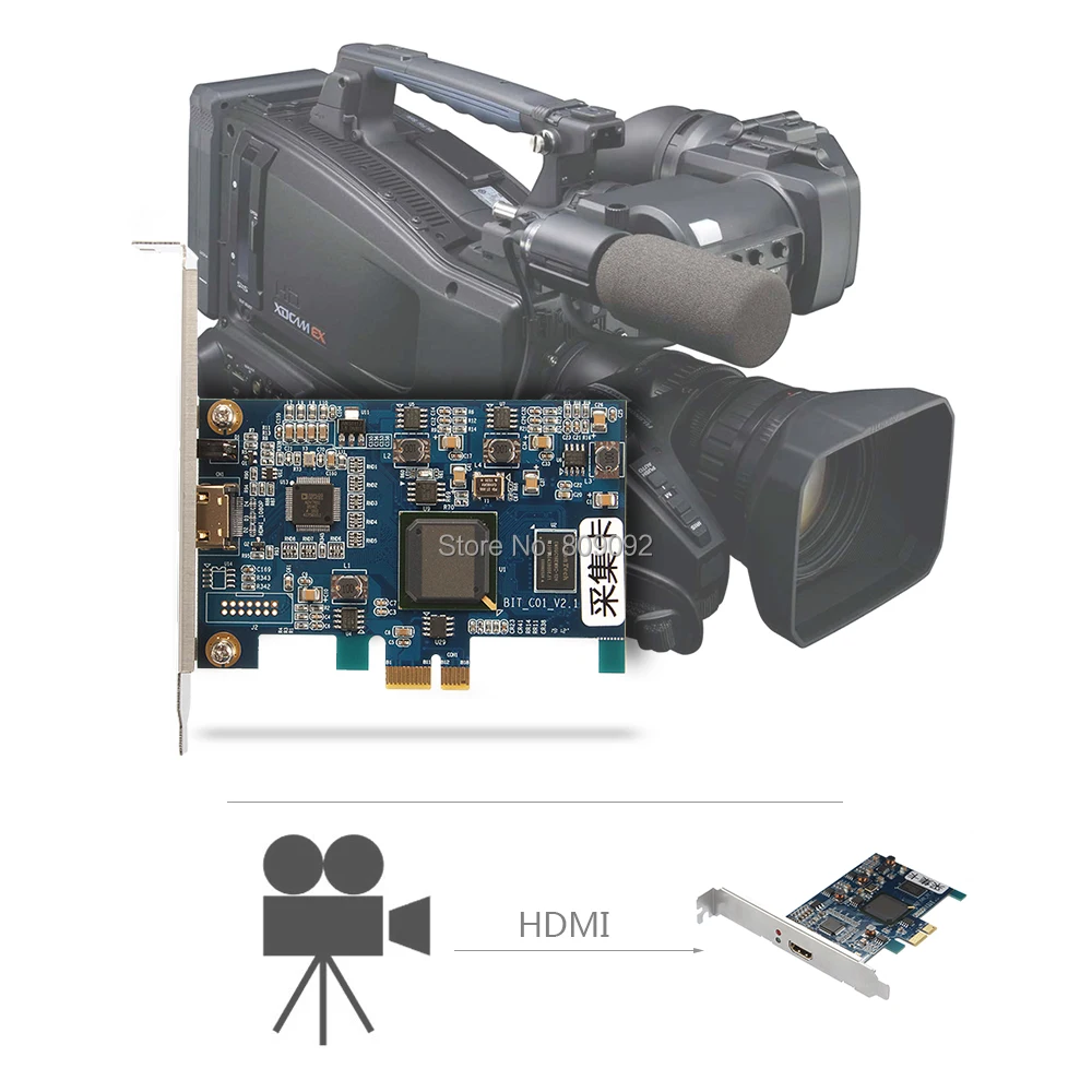 Карта видеозахвата PCI Express HD PCIE 1080P 60FPS карта захвата HDMI vmix видеозахват груди для