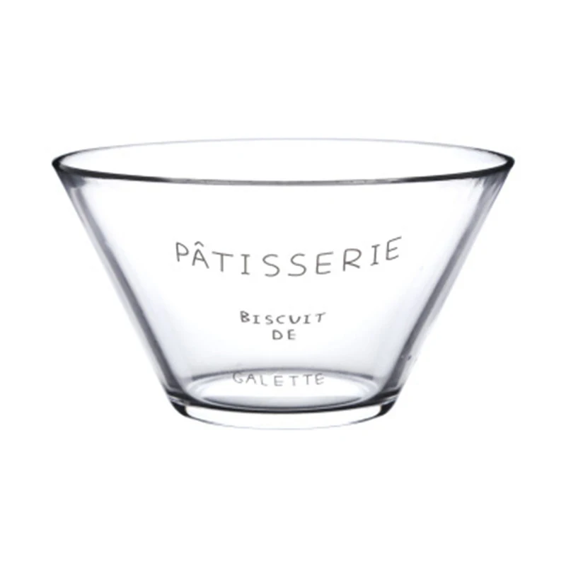 2019 креативная прозрачная стеклянная чаша фрукты Салатница суповая домашний рис