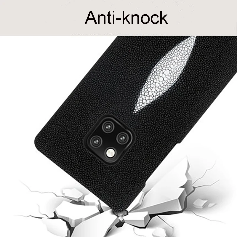 Чехол LANGSIDI из натуральной кожи ската для huawei mate 20 Pro lite honor 8x fishskin чехол s для huawei mate 20 P20 Pro Чехол
