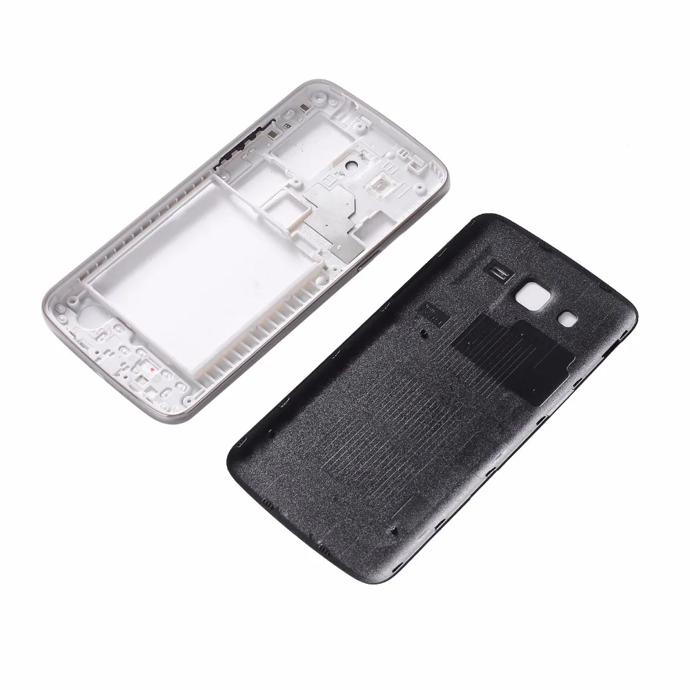 Для samsung Galaxy Grand 2 II Duos G7102 G7106 ЖК-дисплей сенсорный экран дигитайзер+ корпус средняя рамка Задняя крышка батареи