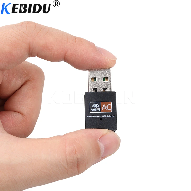 Беспроводной USB WiFi адаптер kebidu 600 Мбит/с 2 4 ГГц 5 антенна Мини Компьютерная сетевая