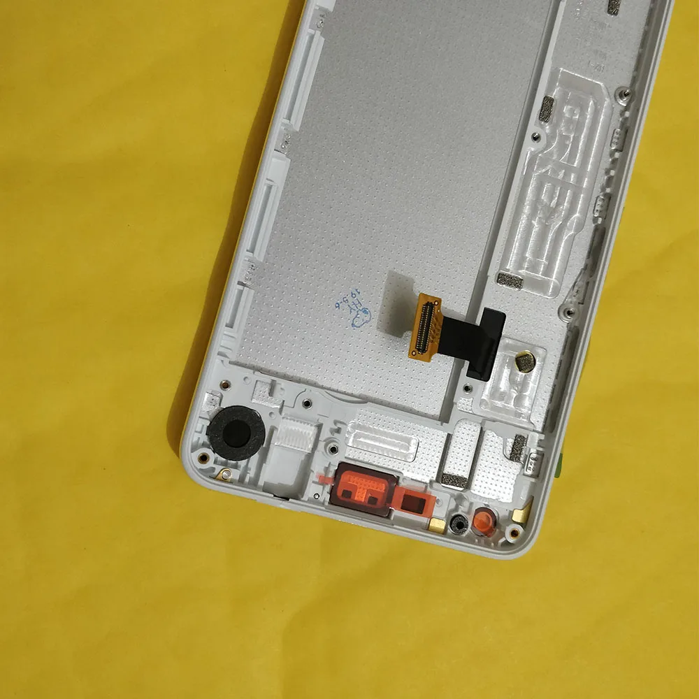 Для Microsoft Nokia Lumia 650 ЖК дисплей и сенсорный экран дигитайзер в сборе с рамкой