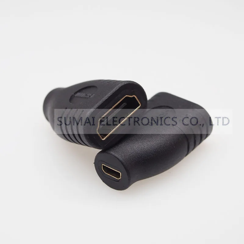 Позолоченный Micro HDMI A женский к D адаптер Jack | Электроника