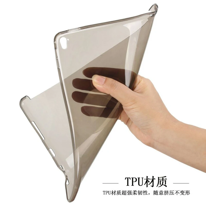 Противоударный чехол из ТПУ для iPad pro 9 7 дюйма прозрачный мягкий с высокой