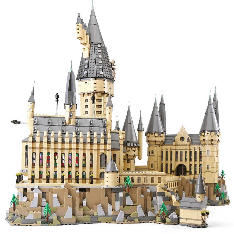 DHL 16060 Harry Movie Series Compatible With 71043 Hogwarts Castle Set Building Blocks Bricks House Model Christmas Toys | Игрушки и