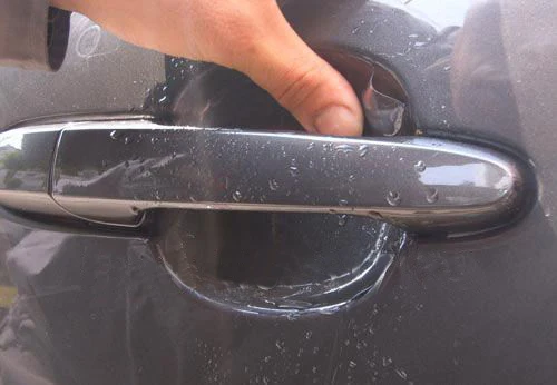 Автомобильные наклейки бампер Защитная пленка для краски прозрачная виниловая