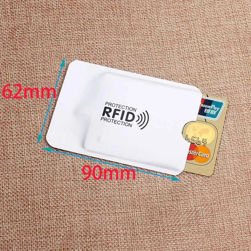 Новейший Анти Rfid держатель для карт NFC блокирующий считыватель Блокировка Id банк