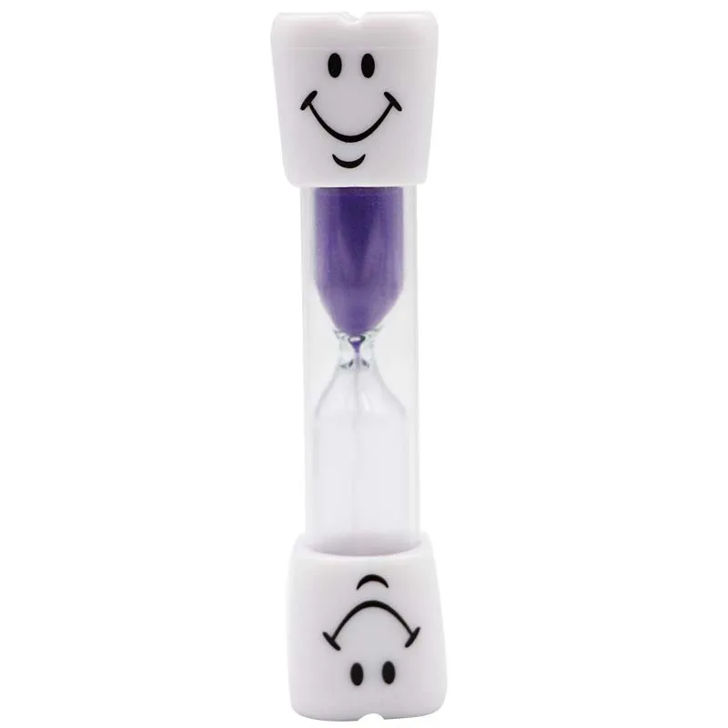 1pc Dental Teeth Shape Sand Hourglass Smiley Sand Clock Kids Tooth Brush Timer 3/Three Minutes Sand Glass Dentist Gifts Tools