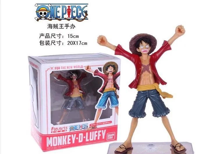 J.g Chen/! Бесплатная доставка Одна деталь аниме Figuarts нулевой Monkey D. луффи ПВХ фигурку