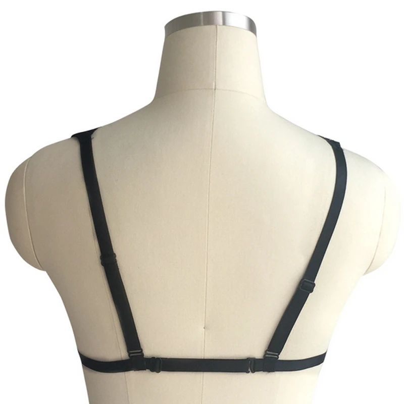 

Sexy Women Floral Sheer Lace Hollow Bow Bralette Unpadded Push Up Bra Crop Top Detachable Collar