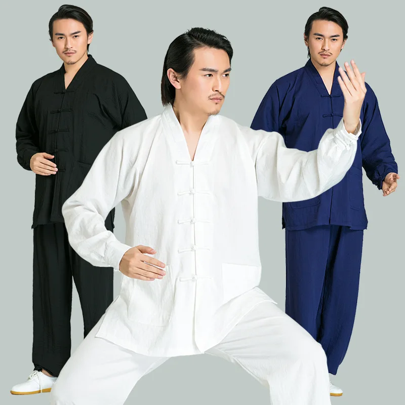 Униформа тайчи одежда для женщин и мужчин ушу костюм кунг-фу униформа боевых