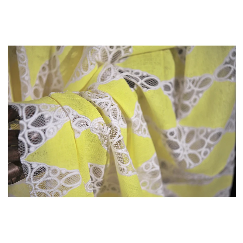 

Hollow fashion lace fabric fashion fabric lace dress fabric clothing curtains cotton fabric wholesale lace cloth cotton cloth