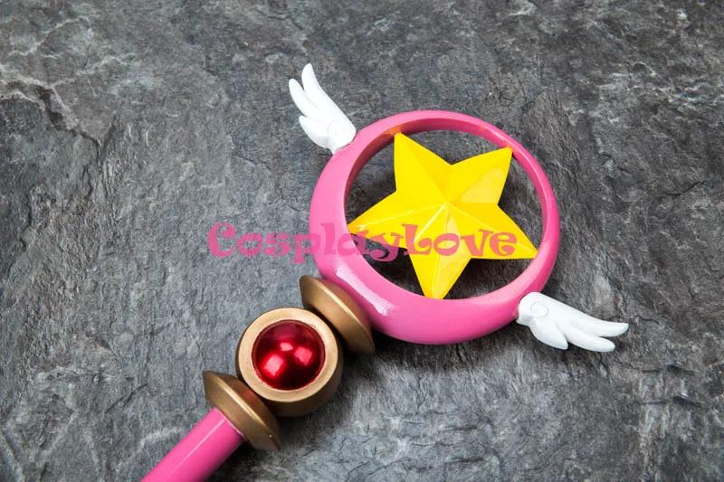 Высокое качество CARDCAPTOR SAKURA Card Captor Sakura Birdhead звезда волшебная палочка шесты