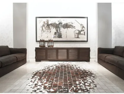 

Fashionable art carpet 100% natural genuine cowhide leather beach mat