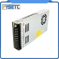 top quality power supply mean well lrs 350 series guaranteed genuine 350w 24v psu for ender 3 cr10 diy prusa 3d printer parts