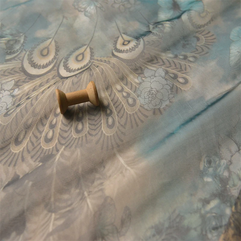 Высококачественная шифоновая ткань тонкие тканевые платья юбки одежда блузки из