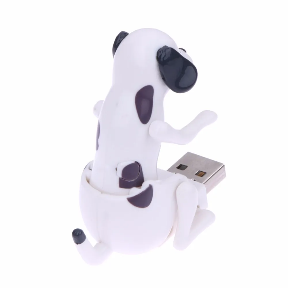 Портативный 60x30x60 мм Забавный милый питомец USB прыгающее пятно собака креативная