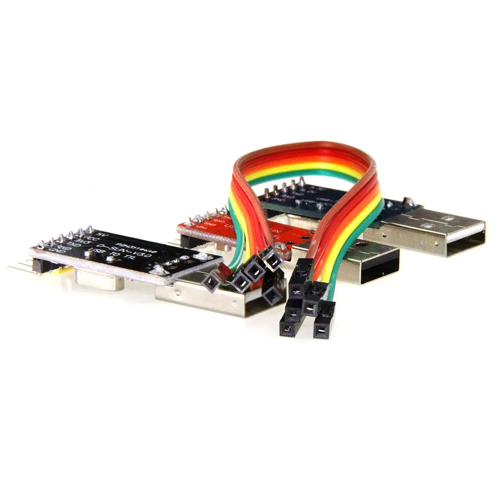 3 pzas/lote = 1 piezas PL2303 + CP2102 CH340 USB a ttl | Электроника
