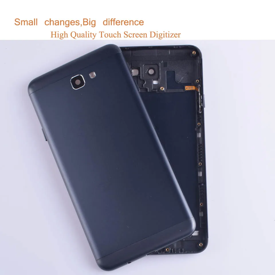 Крышка батарейного отсека для Samsung Galaxy J7 Prime G610F G610 On7 2016 задняя крышка запасные
