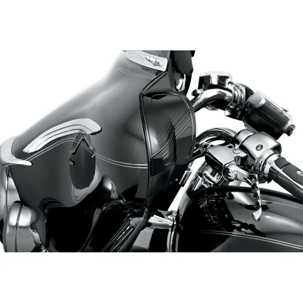 Черная крышка обтекателя Для Harley Touring Electra Glides FLHX FLHT CVO Tri Glide Ultra Classic FLHTCUTG 1996-2013 |