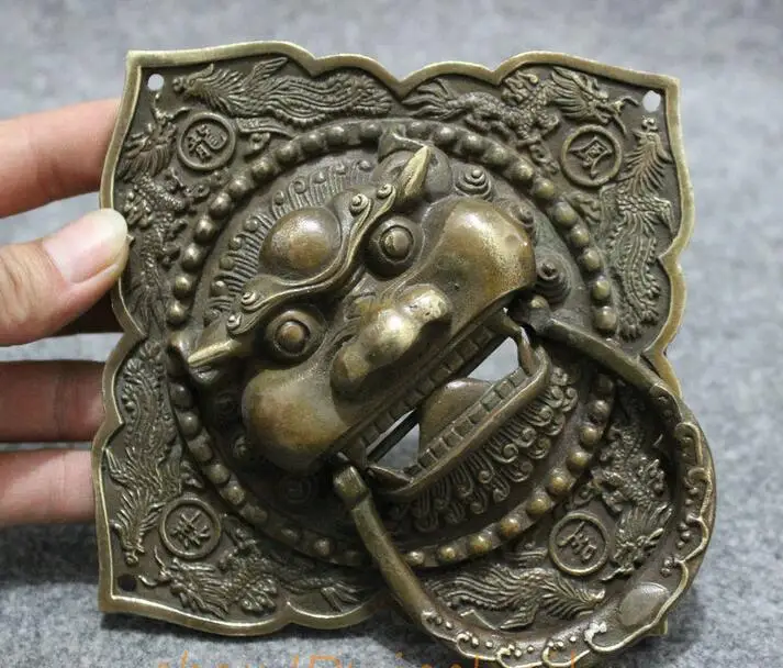 Китайская Статуэтка дракон феникс голова льва | Дом и сад