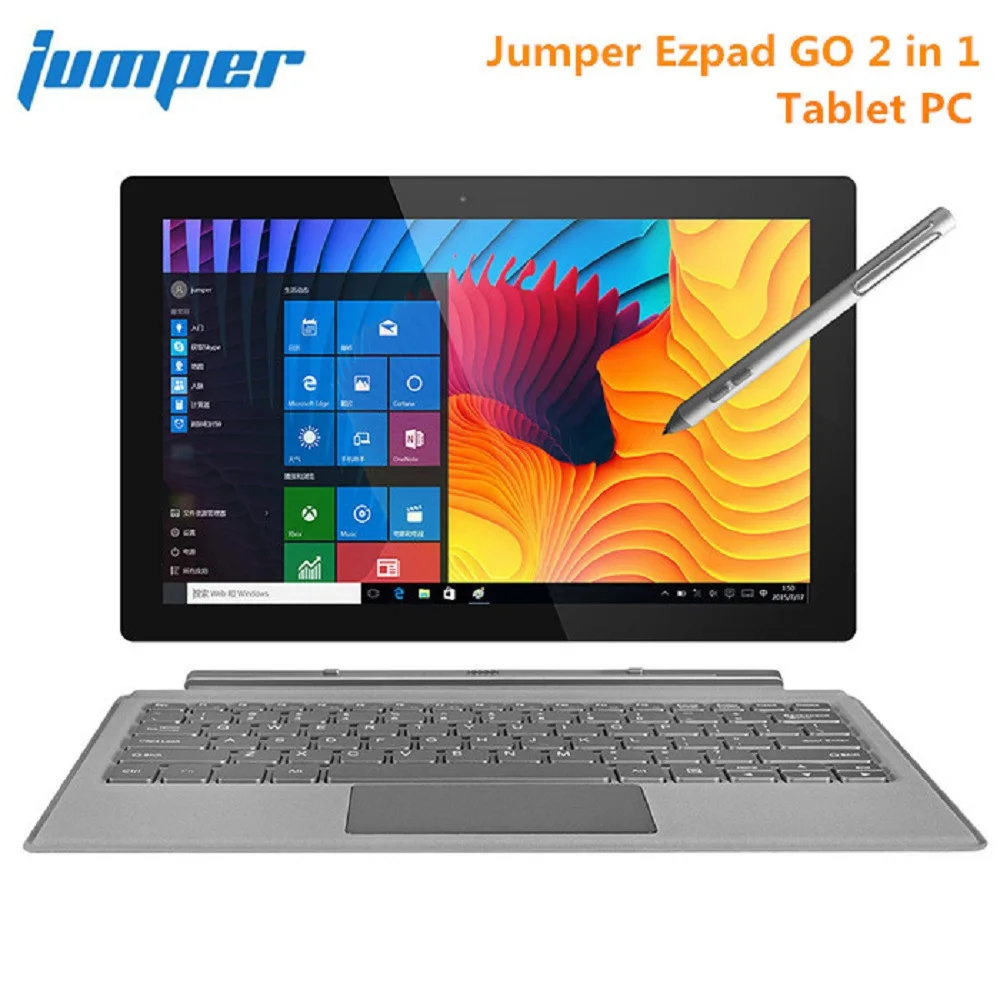 Jumper EZpad Go планшетный ПК 2 в 1 11 6 дюймов Windows 10 Apollo Lake N3450 четырехъядерный ГГц 4 Гб ОЗУ