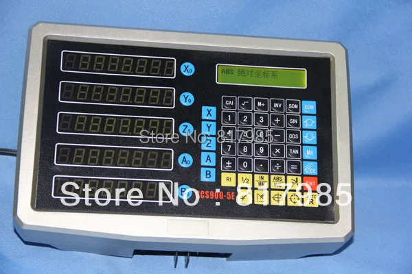 

New product 5 Axis digital readout with rotary encoder