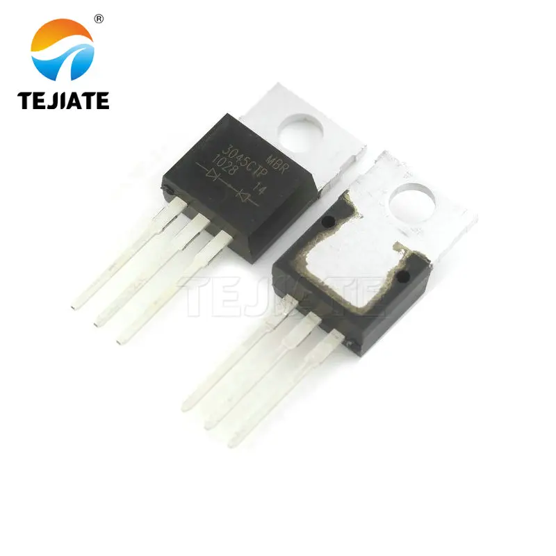 10 шт./лот MBR2045 MBR2045C выпрямители Schottky MBR2045CT 20A 45 в TO-220 Новый оригинальный наличии