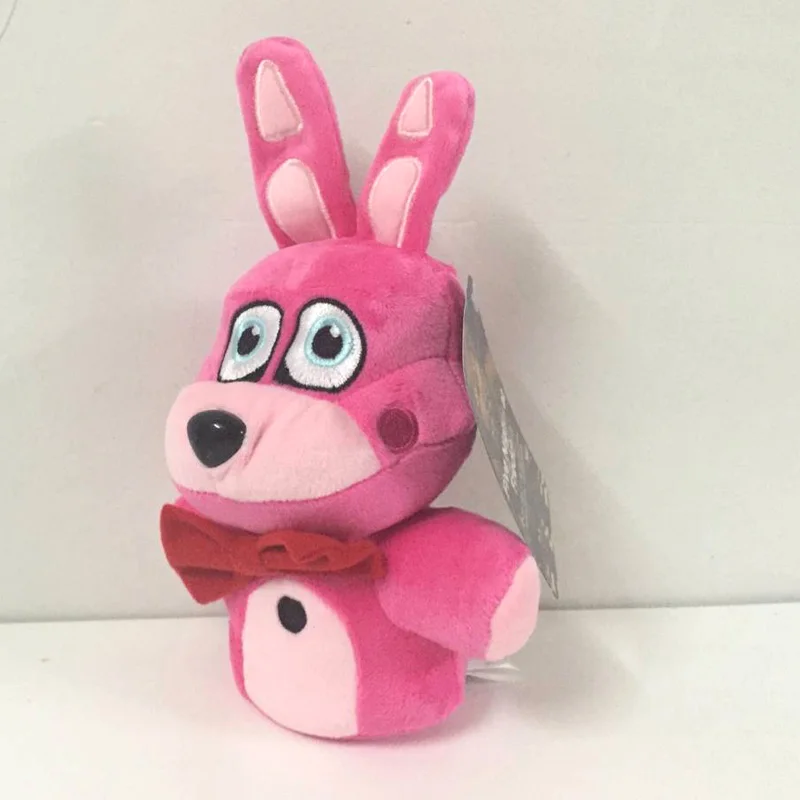 pink bear Новые игрушки! 18 см FNAF медведь лисица мягкие игрушки мультфильм фильм пять ночей у фредди плюшевый игрушки подарки для детей - Цвет: pink bear