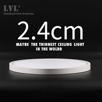 modern led ceiling light 12w 18w 24w 32w 220v 5000k kitchen bedroom bathroom lamps ultrathin ceiling lamp
