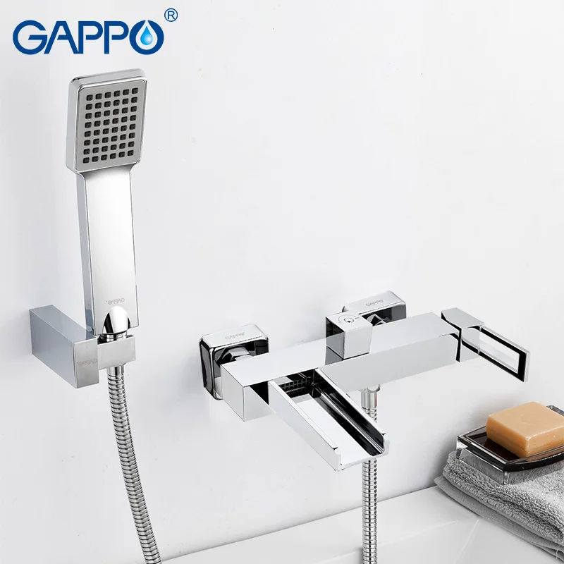 GAPPO смеситель для ванны s латунный кран для ванны Водопад кран для ванны кран на бортике robinet baignoire
