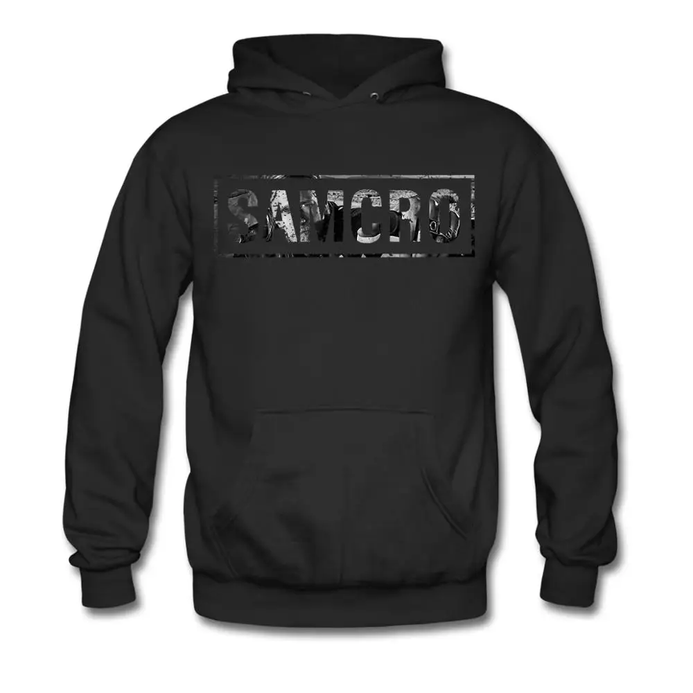Толстовка унисекс с изображением картины обоев Sons of анархии Samcro толстовка