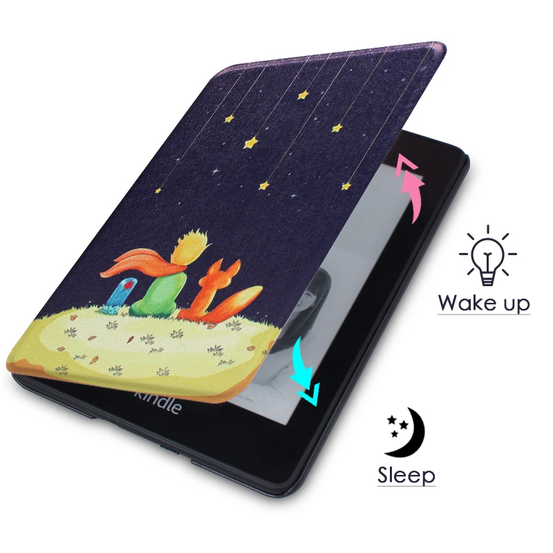 2018 Новый чехол для Amazon Kindle Paperwhite 4 Умный Магнитный Funda 10-го поколения PU планшет