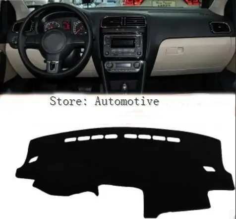 

good Fit For Volkswage Polo MK5 6R 2009-2014 2015 2016 2017 Dashboard Cover Dashmat Dash Mat Pad Sun Shade Dash Board Cover